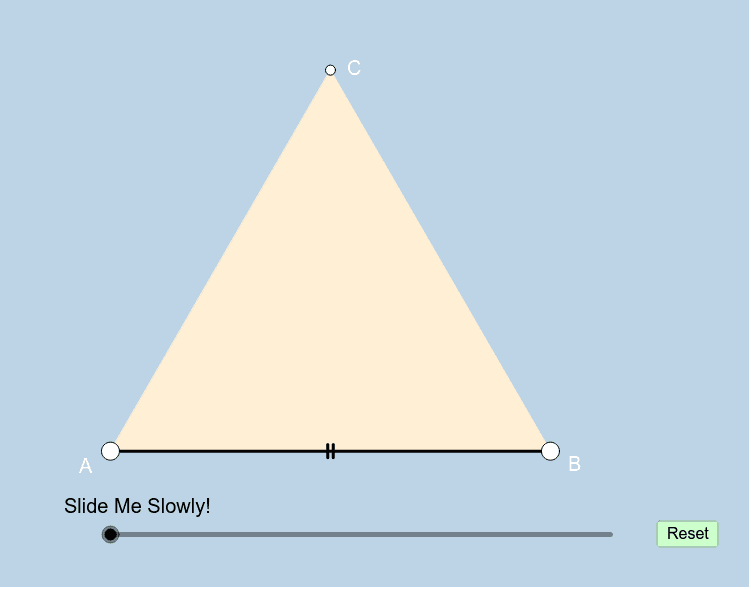 Another Special Right Triangle Guided Discovery Geogebra