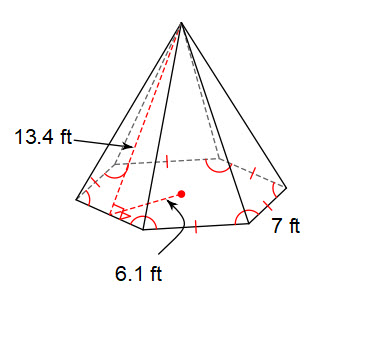 volume of a hexagonal prism