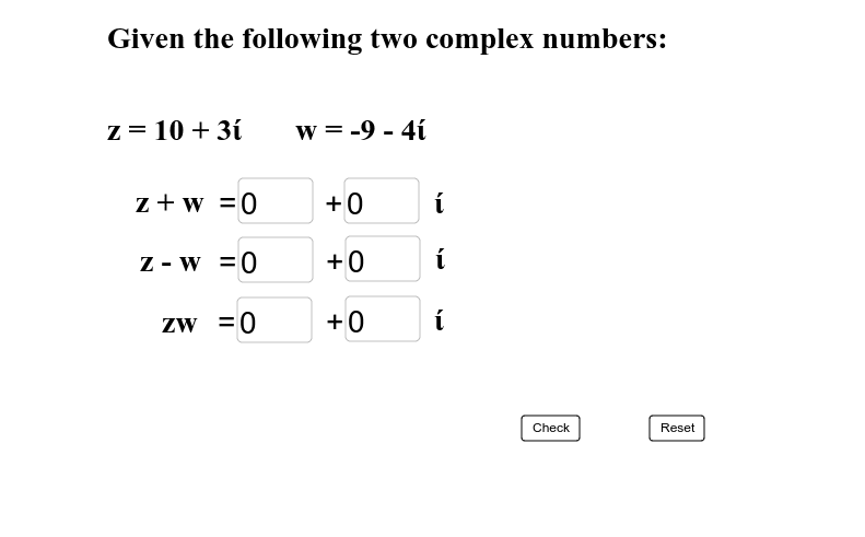 Complex Number And Geometry I Algebra Geogebra