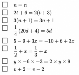 Algebra 5.7 All, some, or no solutions