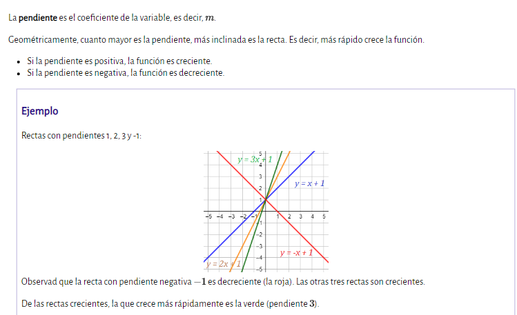 La pendiente