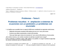 Problemas resueltos - 4 - ampliación a sistemas de ecuaciones con un parámetro y a problemas con enunciado.pdf