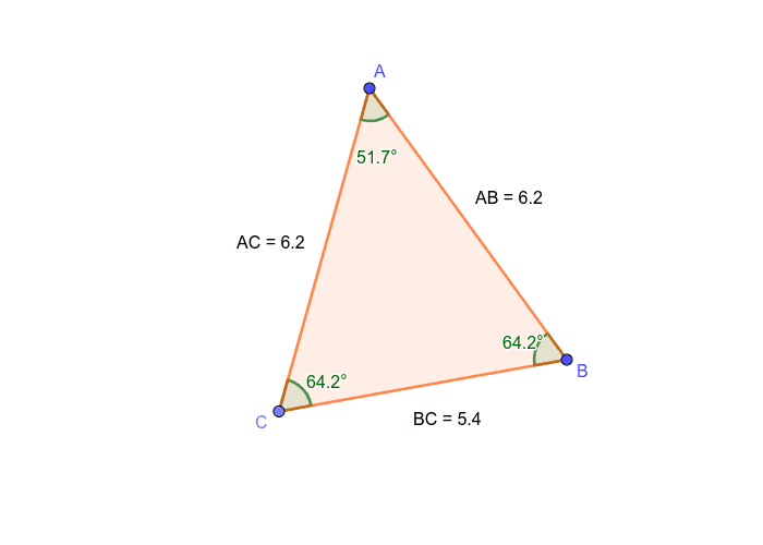 isosceles triangle angles sum