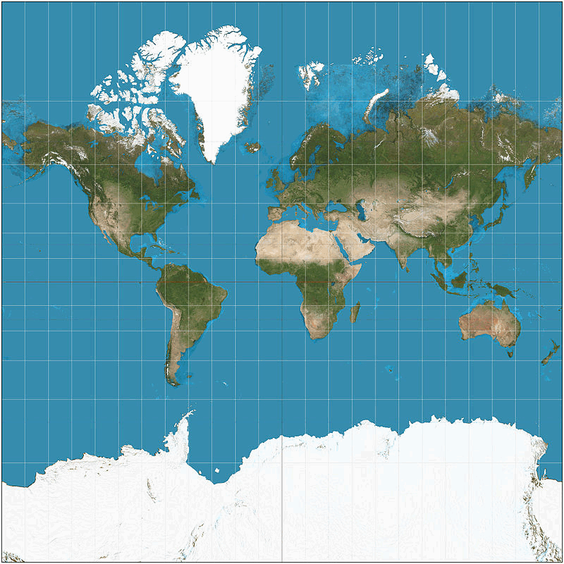 Proyección de Mercator