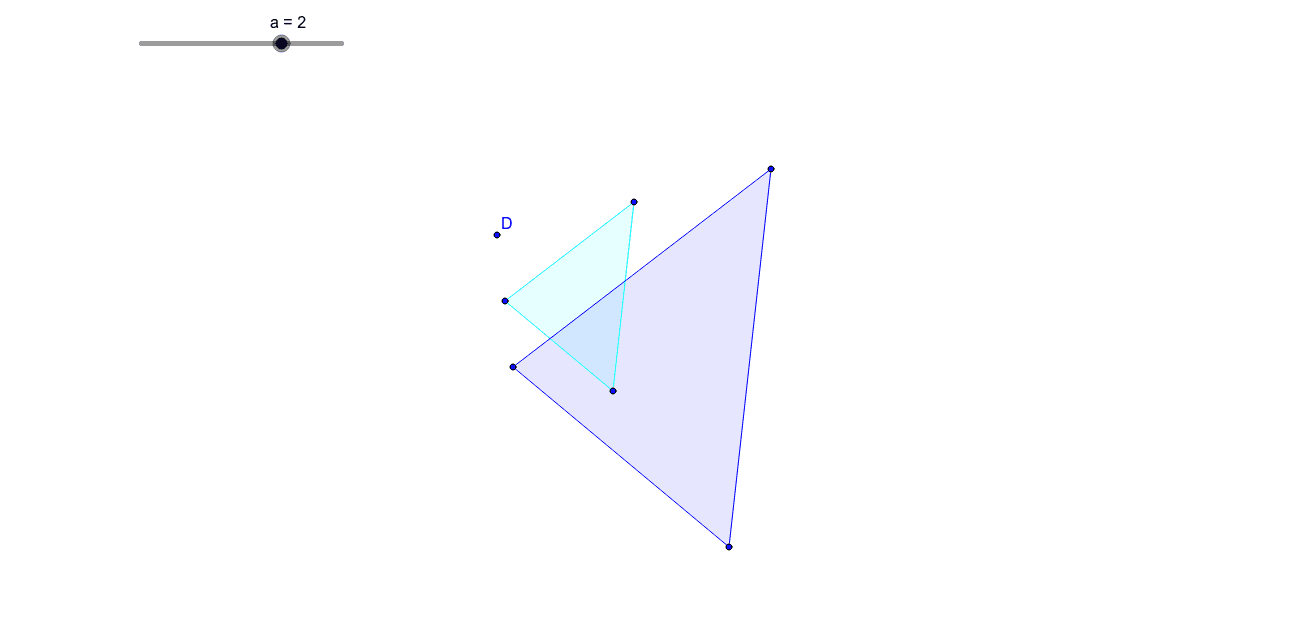 Exploring Enlargements – GeoGebra