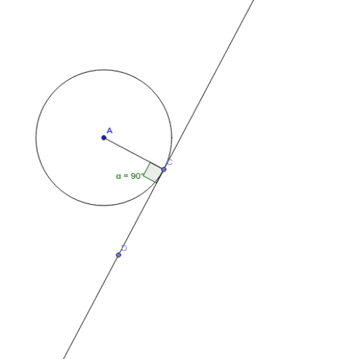 Circle Theorems, tangents – GeoGebra